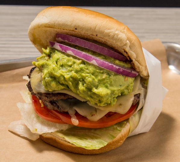 Order #8. Guacamole Burger food online from OC Burgers store, Fort Worth on bringmethat.com