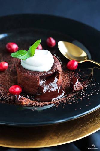 Order Chocolate Lava Cake food online from Mocha Bleu store, Teaneck on bringmethat.com