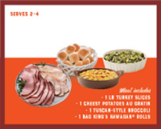 Order By-the-Slice Suppers - 1 lb. Turkey food online from Honey Baked Ham Co. & Cafe store, Gurnee on bringmethat.com
