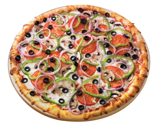 Order Spring Veggie Pizza - Medium 12" (8 Slices) food online from Vocelli Pizza store, Zelienople on bringmethat.com
