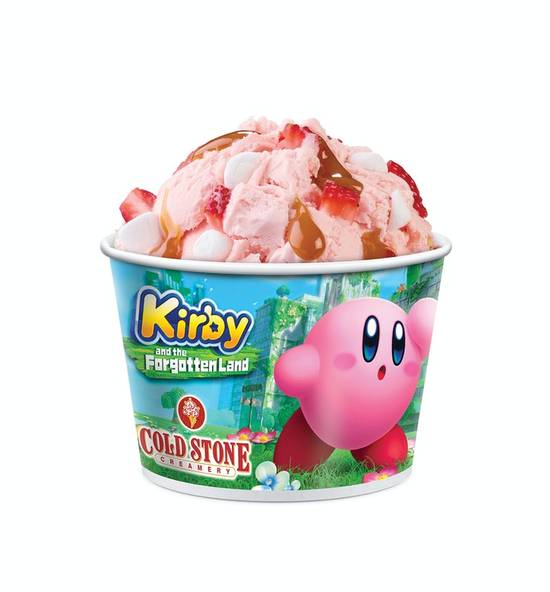 Order The Mighty Pink Puff food online from Cold Stone Creamery store, Lexington on bringmethat.com