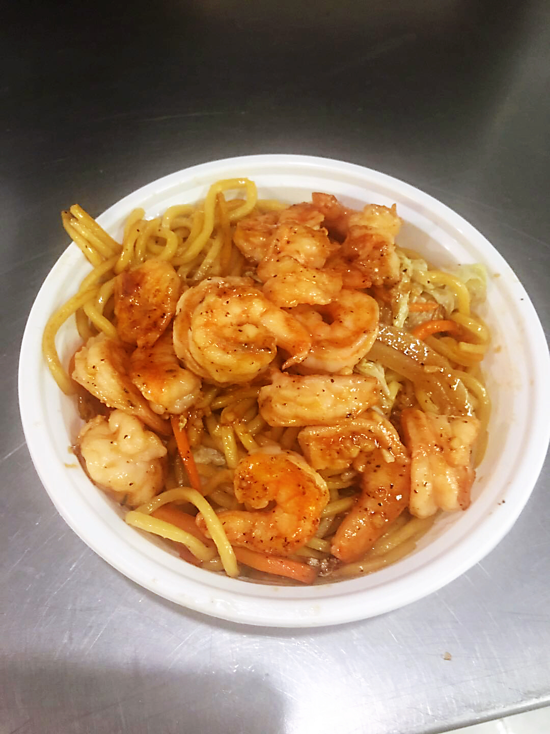 Order N4.  Shrimp Noodles food online from Hibachi Express store, Newark on bringmethat.com