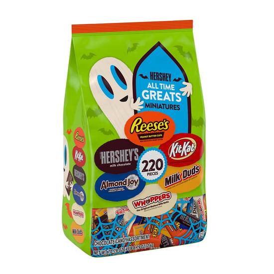 Order Hershey All Time Greats Miniatures Chocolate Assortment Candy, Halloween, 220 CT food online from Cvs store, MANASSAS PARK on bringmethat.com