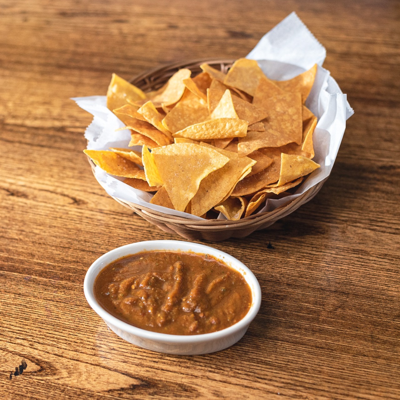 Order Chips and Salsa food online from Bk Taco Factory store, Brooklyn on bringmethat.com