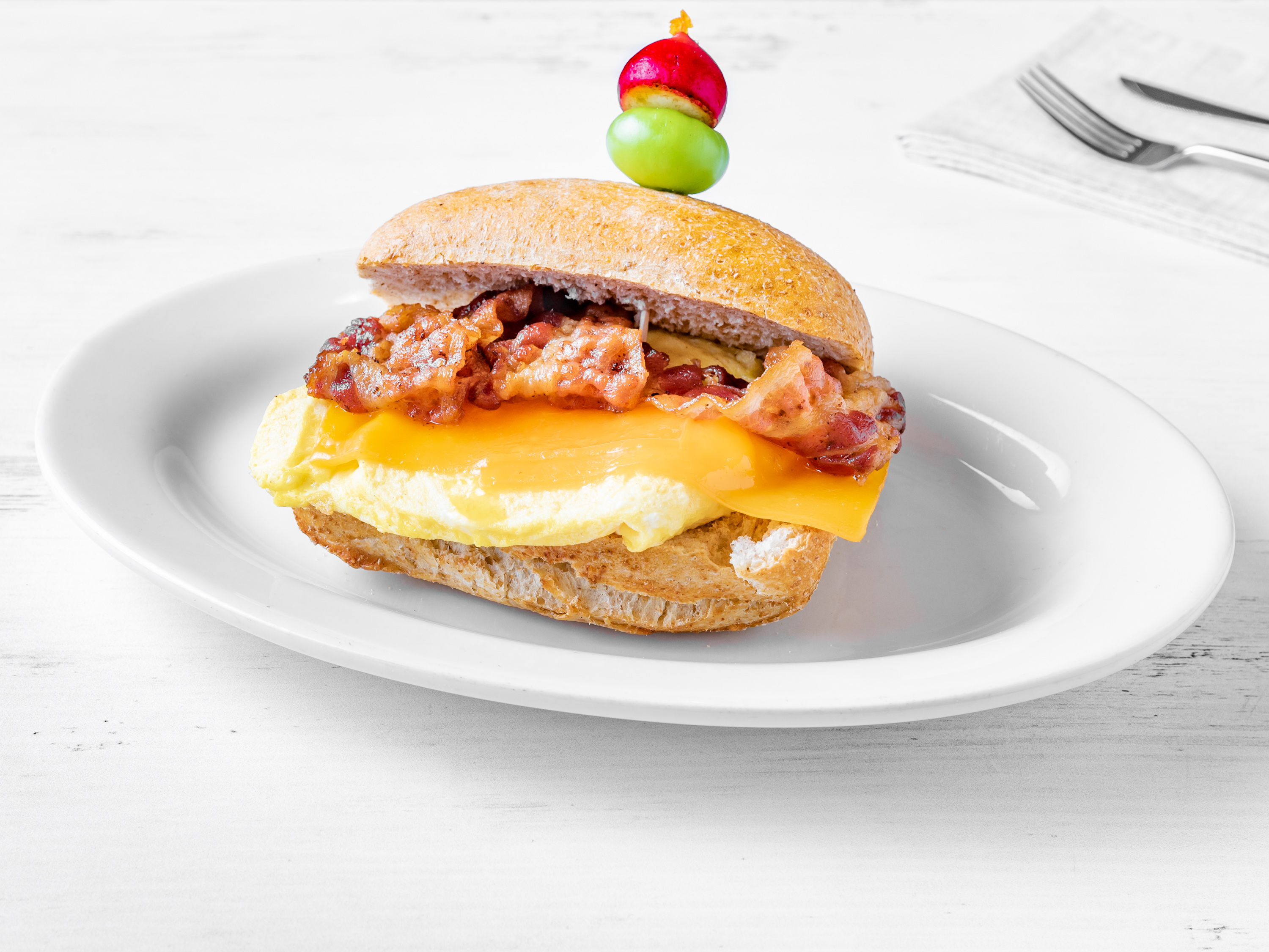 Order Bacon, Egg and Cheese food online from Josefina's Mexican Restaurant store, Elmhurst on bringmethat.com