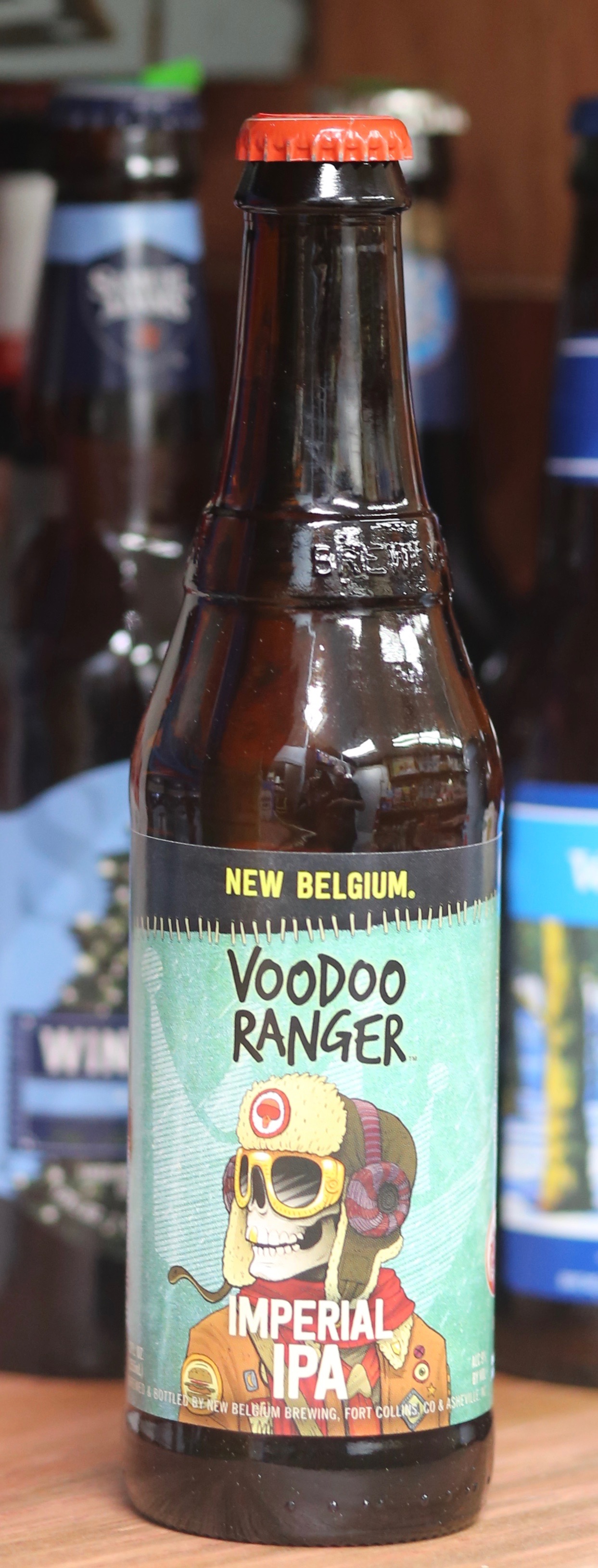 Order New Belgium Voodoo Ranger Imperial IPA 6pk Bot food online from The Burger Joint store, New York on bringmethat.com