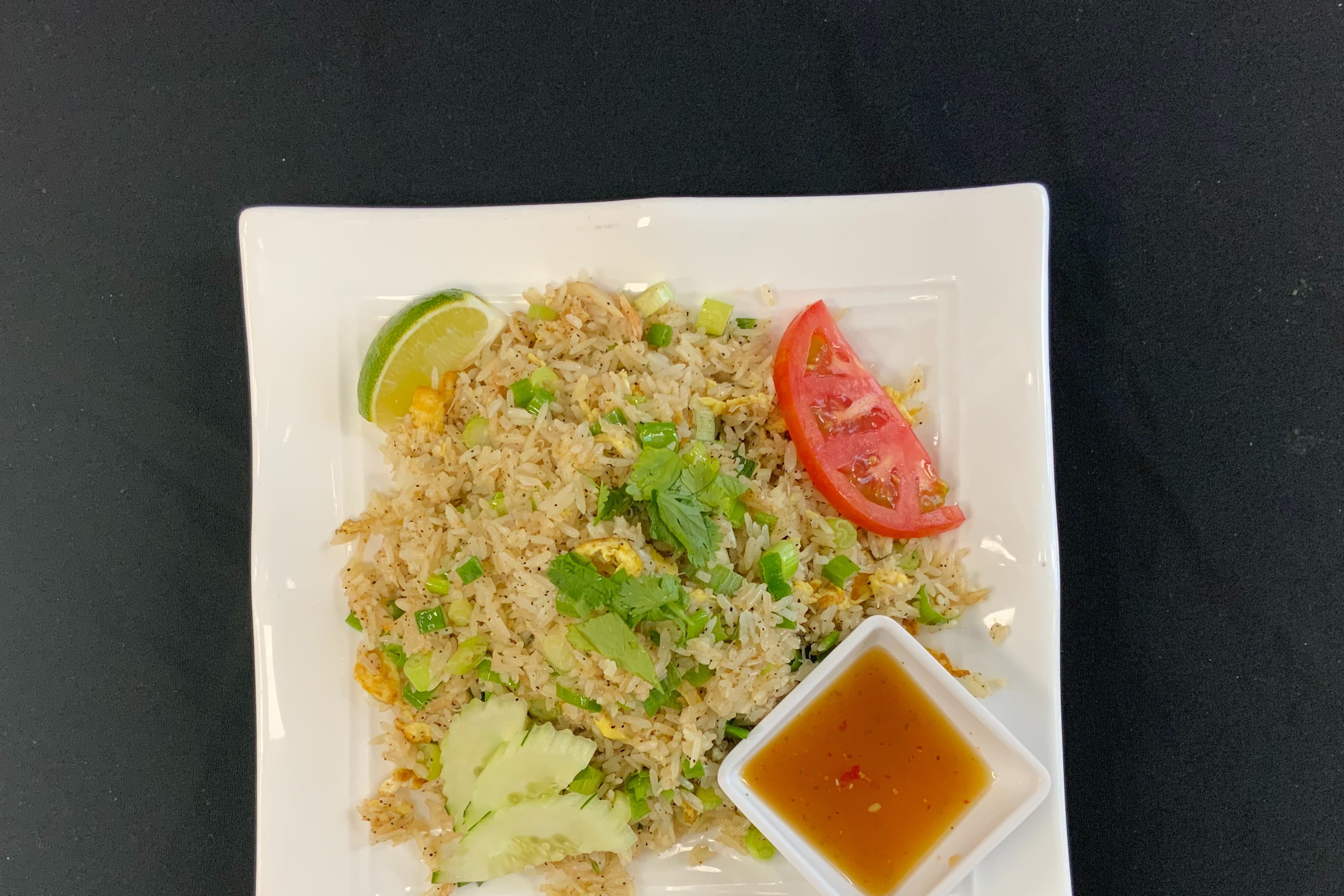 Order Crabmeat fried rice  food online from Rai Lay Thai Cuisine store, Charlotte on bringmethat.com