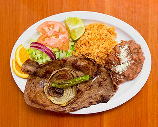 Order Carne Asada Combo food online from Las Comadres #2 Restaurant store, Compton on bringmethat.com