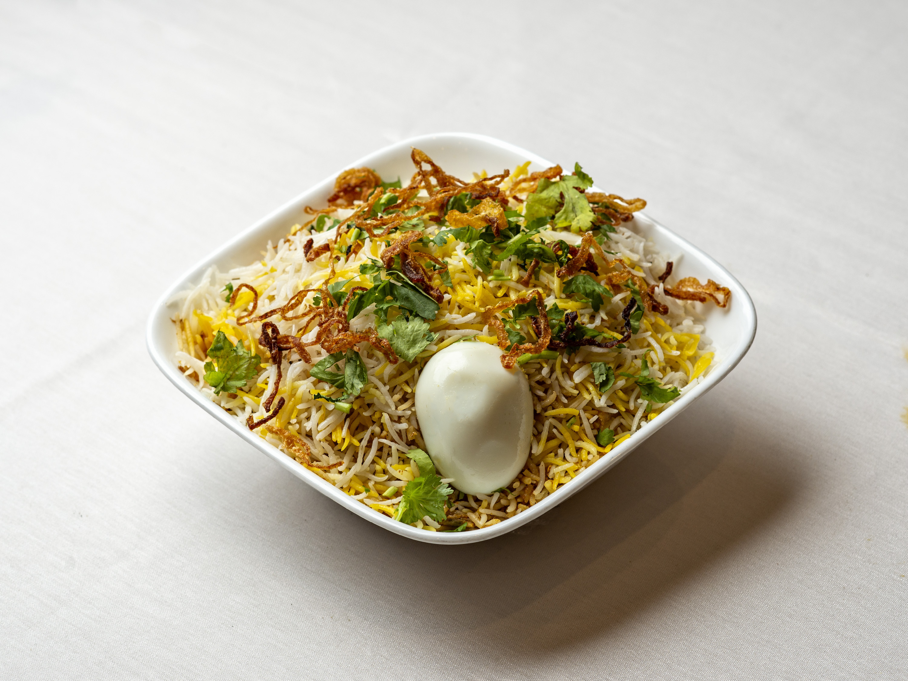Order Hyderabadi Dum Biryani Chicken food online from Tandoori Flames store, Parsippany on bringmethat.com