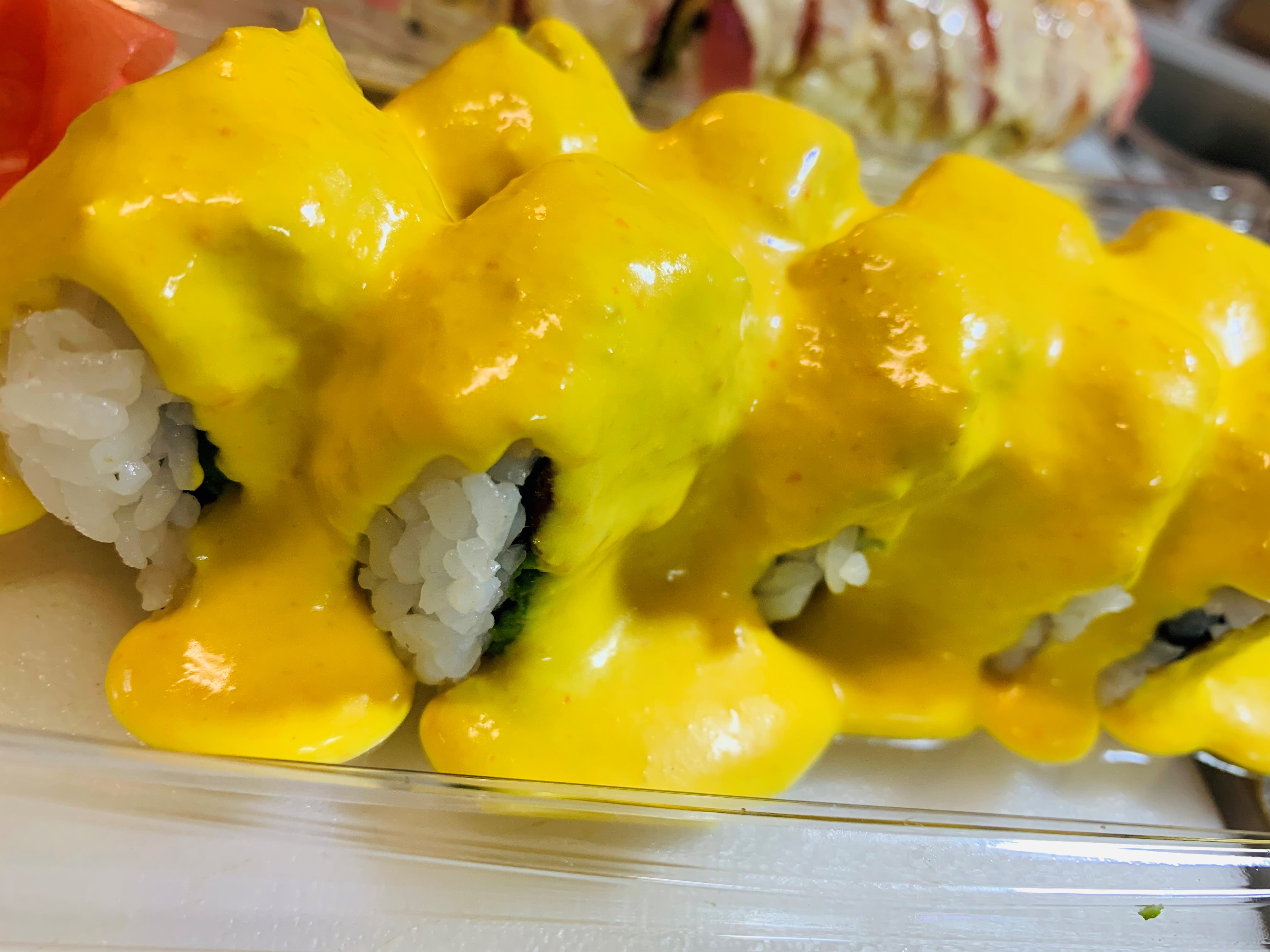 Order 29. Huancaina Roll food online from Sushitobox store, Newark on bringmethat.com
