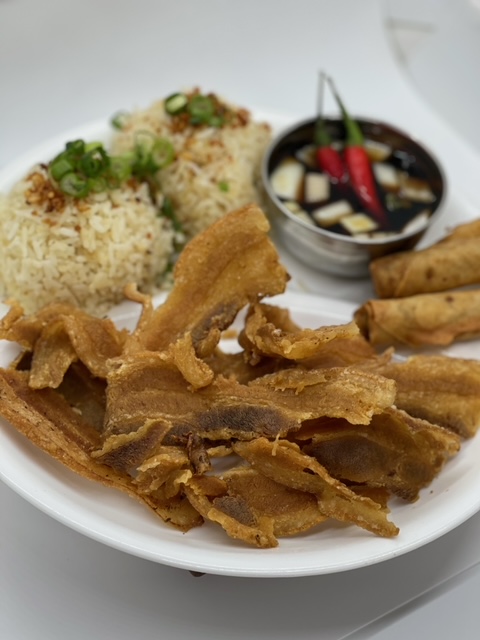 Order Pork Belly Strip Combo (liempo Chips) food online from Maynila On Main Street store, Carson on bringmethat.com