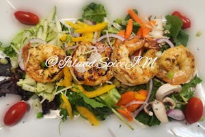Order Jam-Jam Shrimp Salad food online from Island Spice Jamaican Restaurant store, Leavenworth on bringmethat.com
