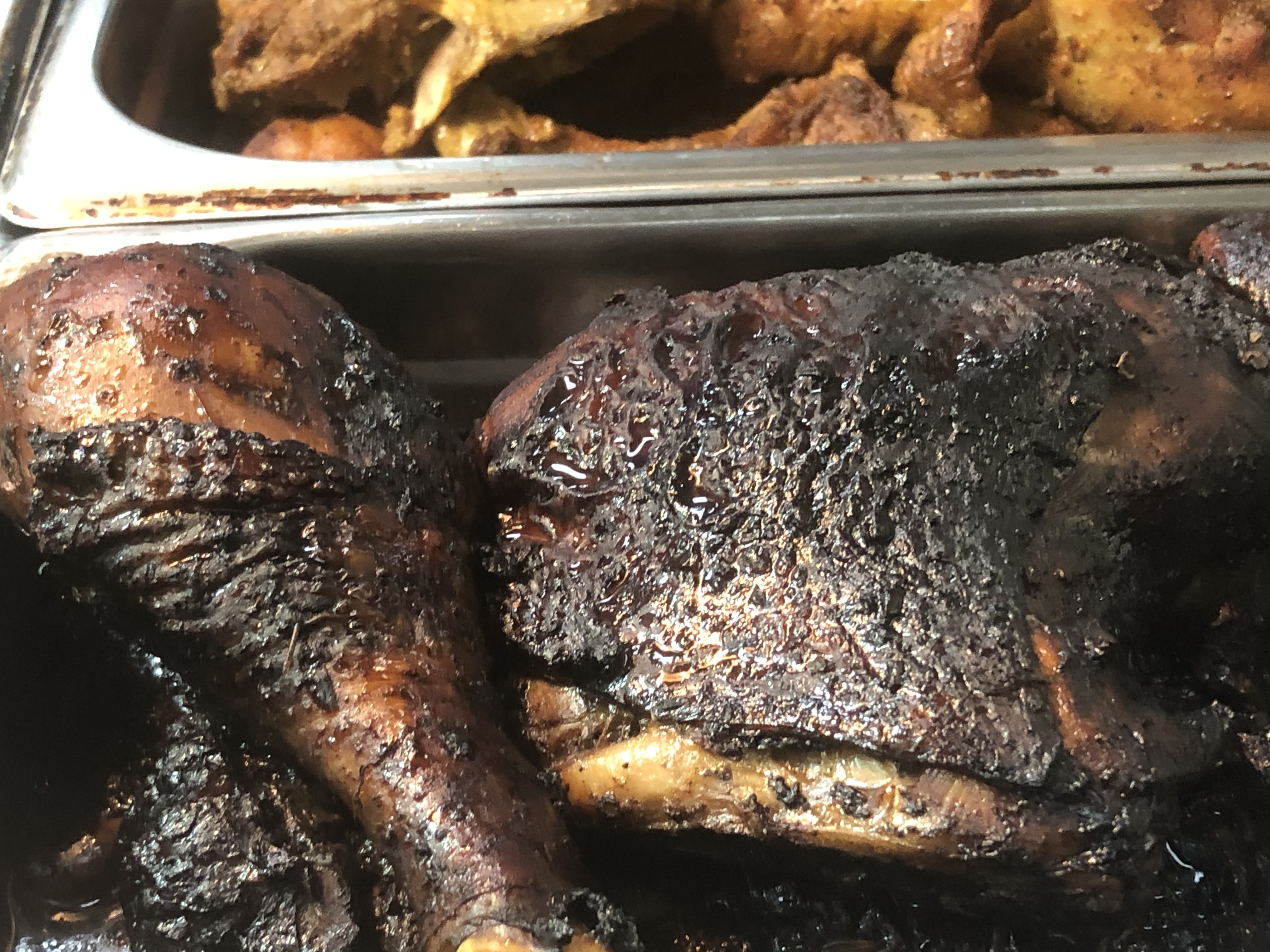 Order 3. Jerked Chicken or BBQ jerk chicken food online from Ready to go store, Hampton on bringmethat.com