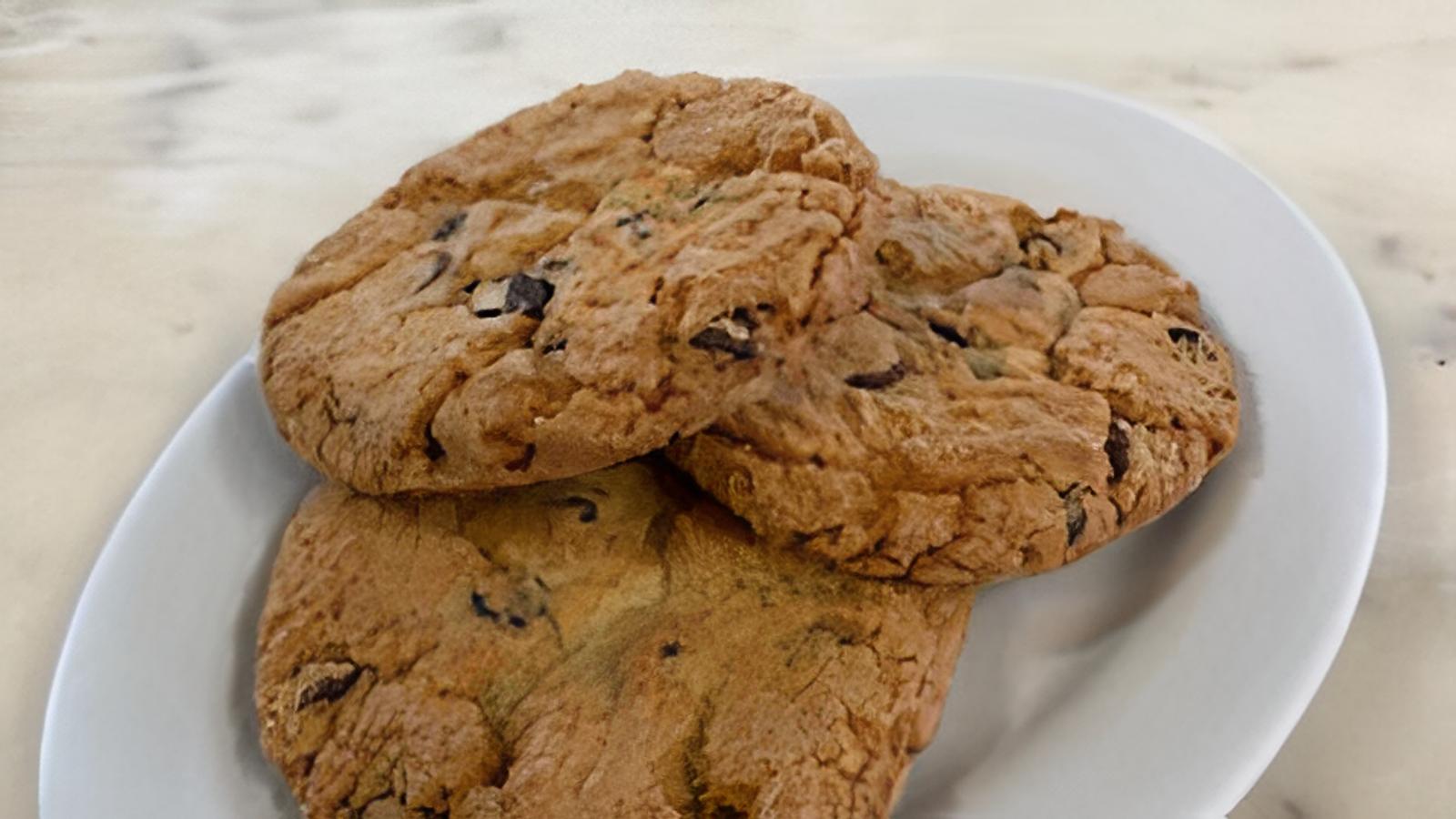 Order Chocolate Chip Cookie food online from Toto's Pizzeria & Restaurant store, Belmont on bringmethat.com