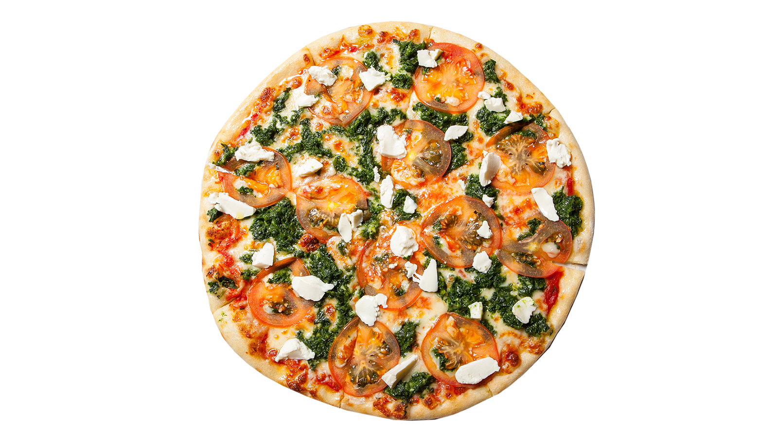 Order Intergalactic Chicken Pesto Pizza food online from Wild Philly Steak store, San Francisco on bringmethat.com