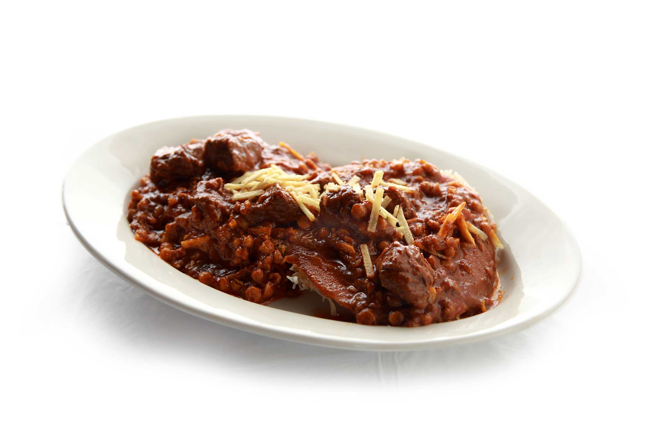 Order Tahdig with 1 Stew food online from M Cafe & Grill store, Lake Forest on bringmethat.com