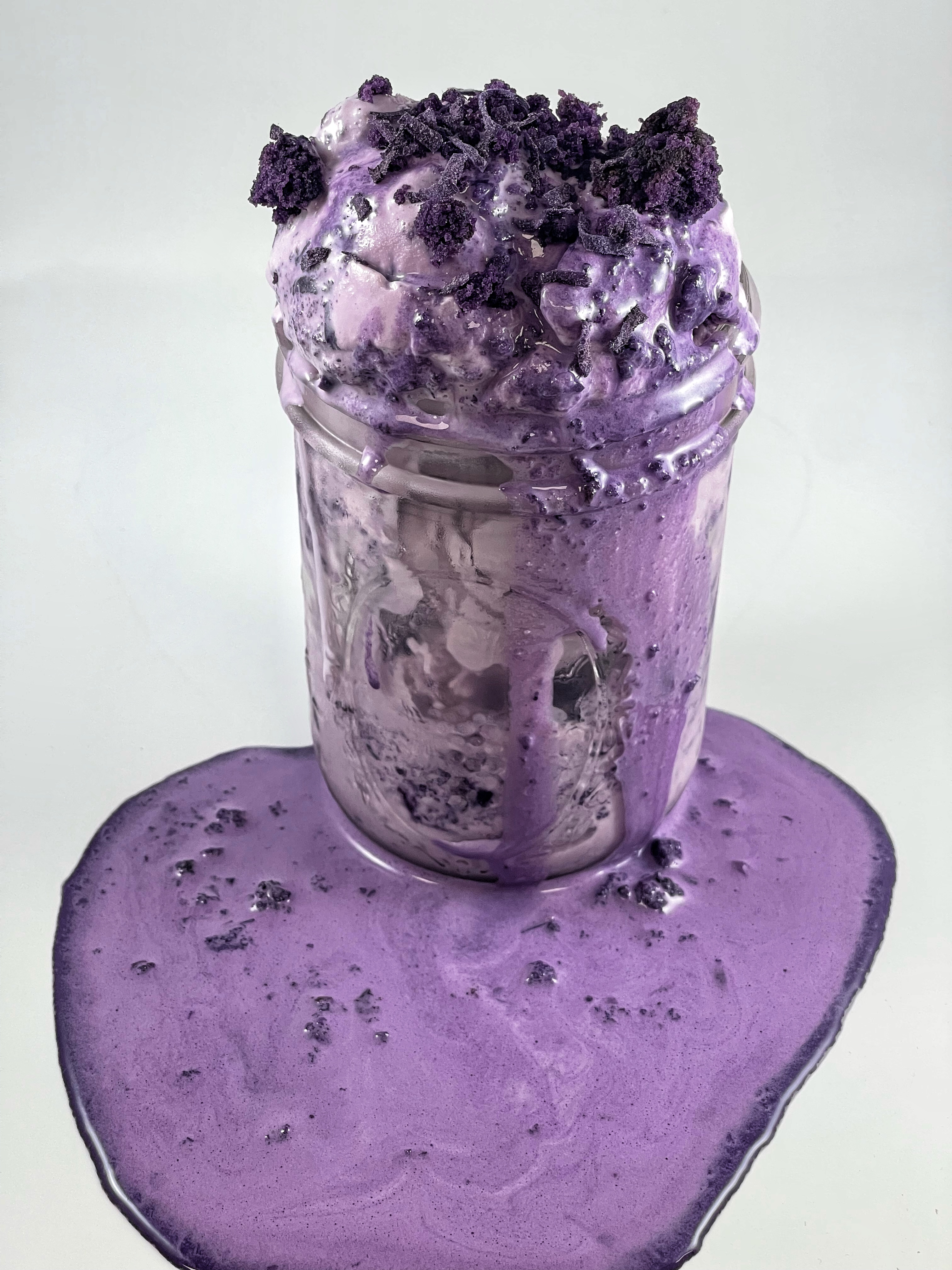 Order Ube Cheesecake food online from Afters Ice Cream store, Oakland on bringmethat.com