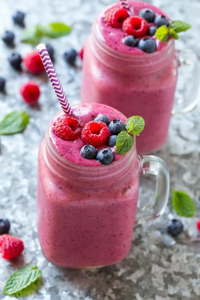 Order Happy Berry Smoothie food online from Ciao Italiano! store, San Mateo on bringmethat.com