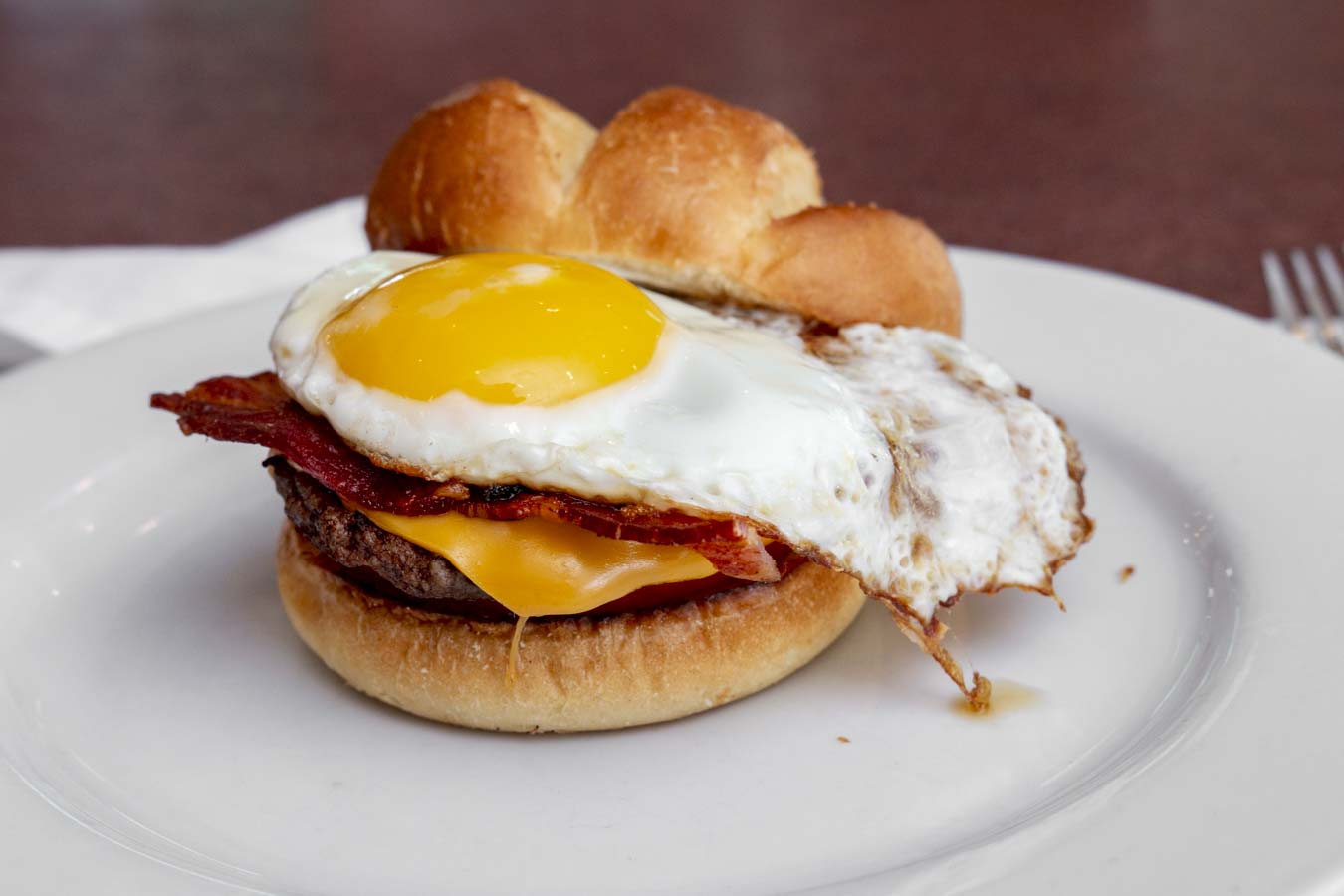 Order Breakfast Burger food online from Boss Burger store, Buffalo Grove on bringmethat.com