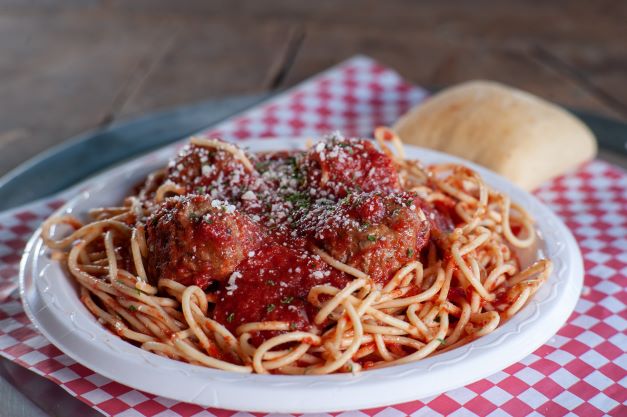 Order Spaghetti food online from Mama's Famous Pizza and Heros store, Tucson on bringmethat.com