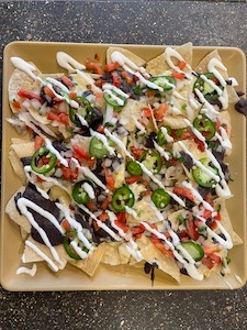 Order Cantina Nachos (Vegetarian / Gluten-Free) food online from BelAir Cantina - Madison store, Madison on bringmethat.com