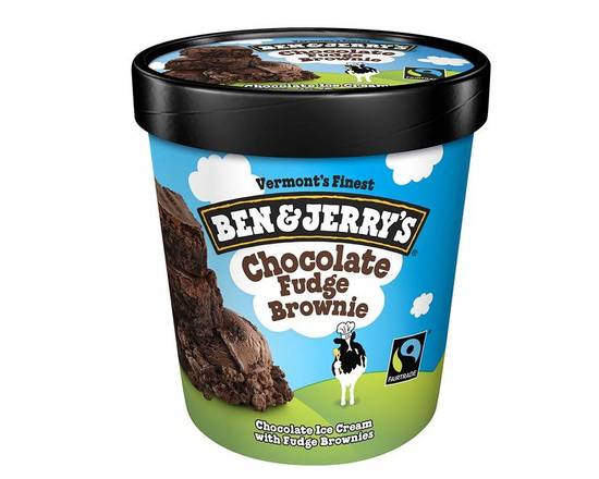 Order Ben & Jerry's Chocolate Fudge Brownie Ice Cream (1 pt) food online from Classic Candy Shack store, San Francisco on bringmethat.com