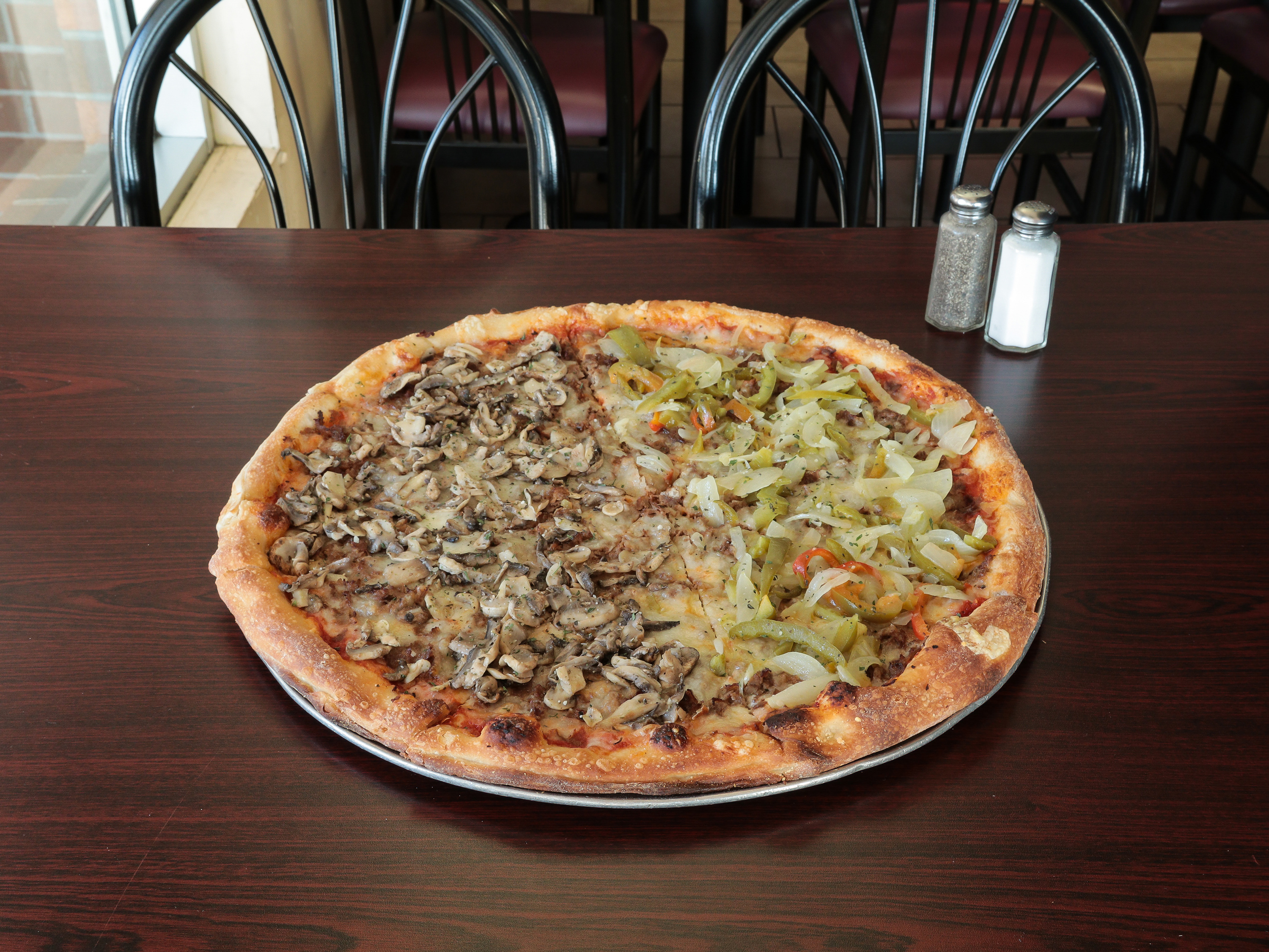 Order Cheesesteak Pizza food online from Palace Pizza store, Whitehall on bringmethat.com