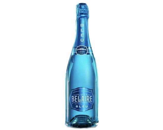 Order Luc Belaire Bleu limited edition, 750ml food online from Babaro Liquor Store store, Peabody on bringmethat.com