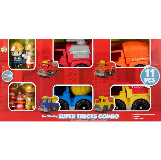 Order Free Wheeling Super Trucks Combo, 11 Pieces food online from Cvs store, WESTERLY on bringmethat.com