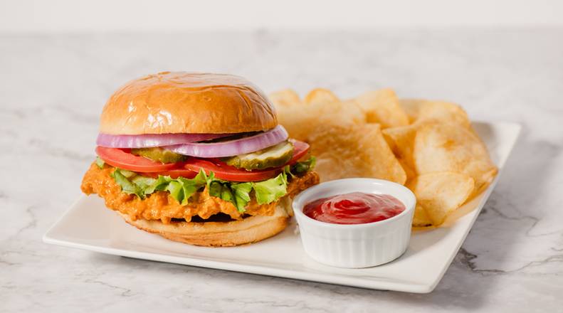 Order Buffalo Chicken Sandwich food online from Eighth Avenue Wing Shack store, Greeley on bringmethat.com