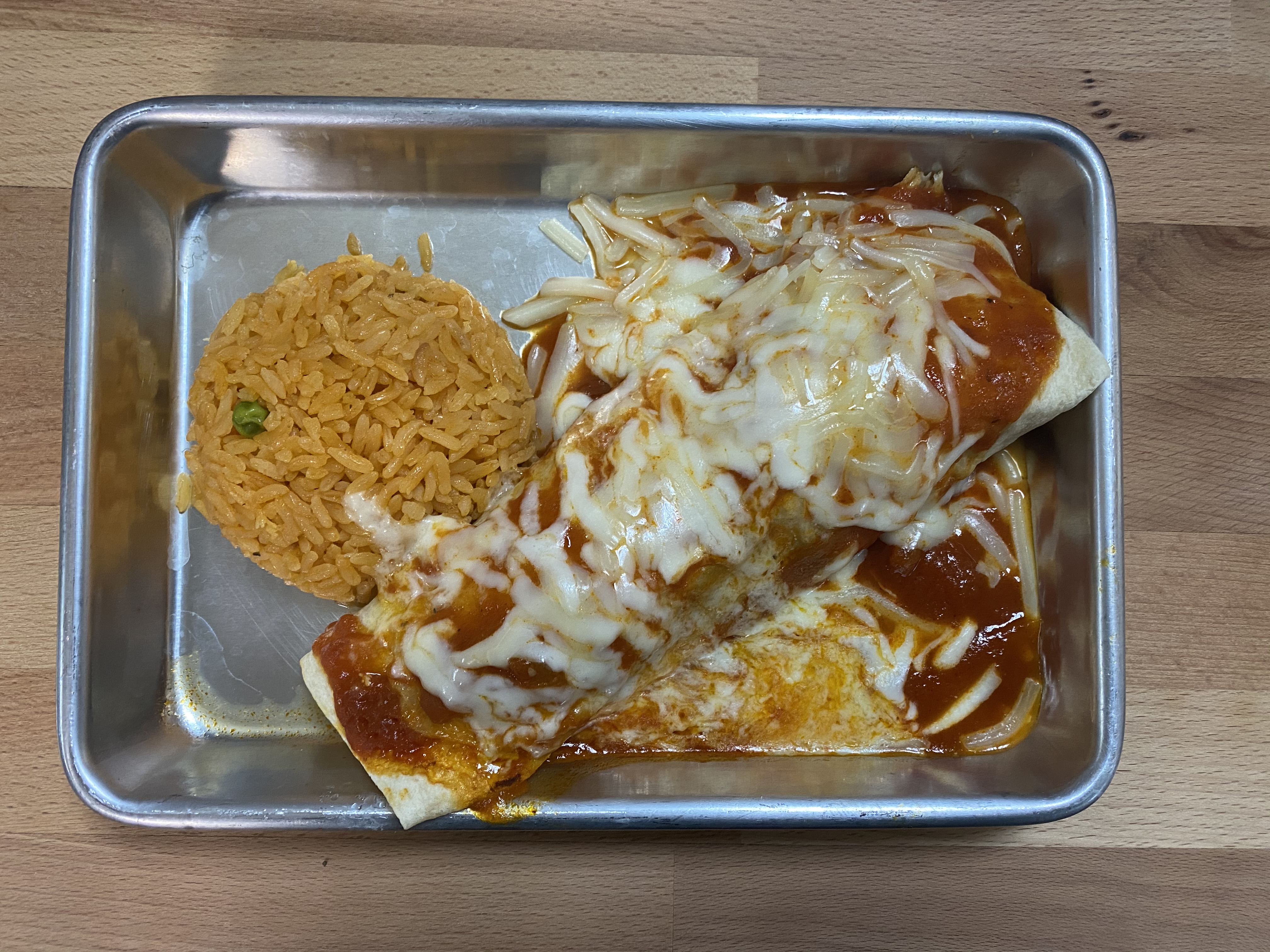 Order Burrito and Rice food online from El Molcajete Cocina Mexicana store, Edgewater on bringmethat.com