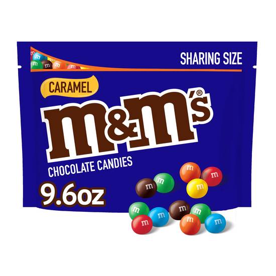 Order M&M'S Caramel Milk Chocolate Candy, Sharing Size, 9.6 oz Bag food online from Cvs store, SARATOGA on bringmethat.com