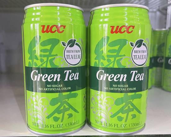 Order (New) Japanese Greentea(330ml can) food online from Aji Sushi Take Out store, Warrington on bringmethat.com