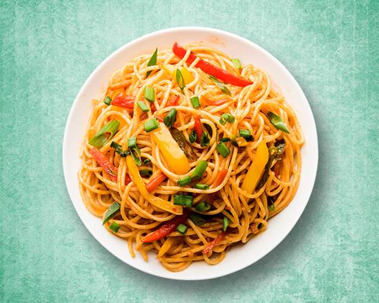 Order Fiery Vegetarian Noodles food online from Curry Wok store, Louisville-Jefferson County on bringmethat.com