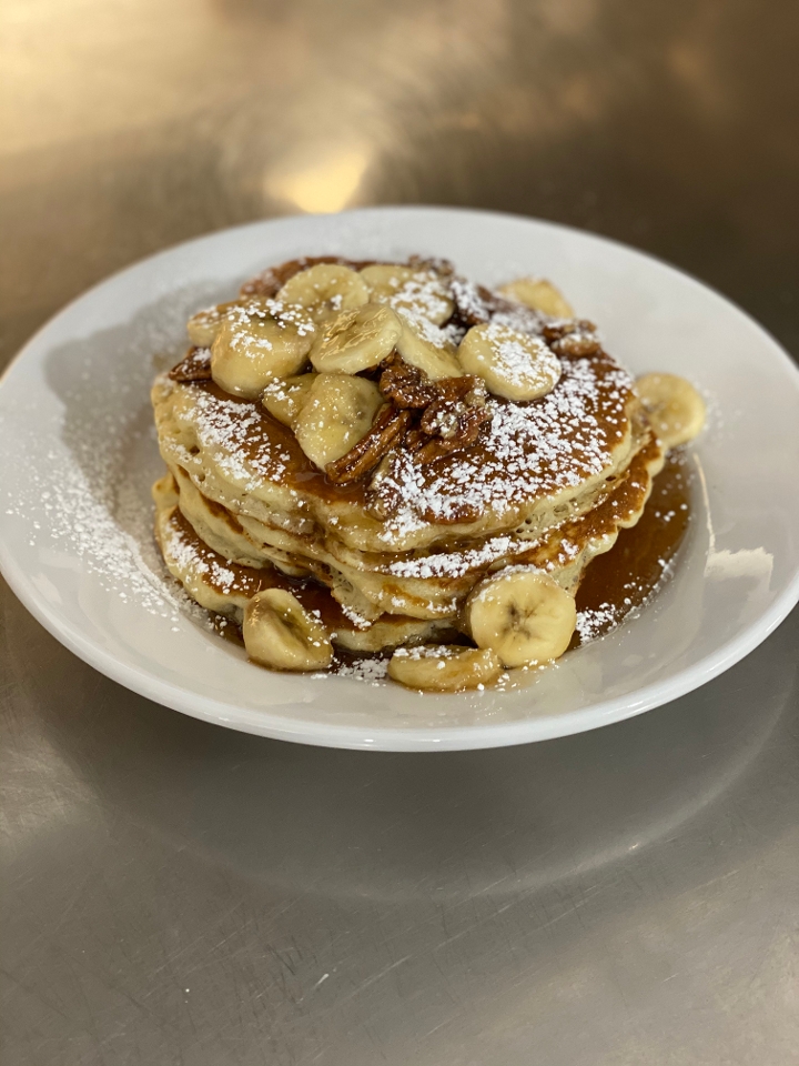 Order BANANA FOSTER PANCAKES food online from The Point Pancake House store, Gurnee on bringmethat.com