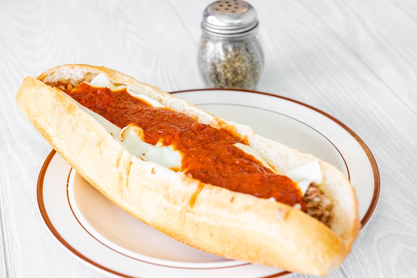 Order Cheese Steak Sub - Small food online from Joe's Pizza store, Easton on bringmethat.com