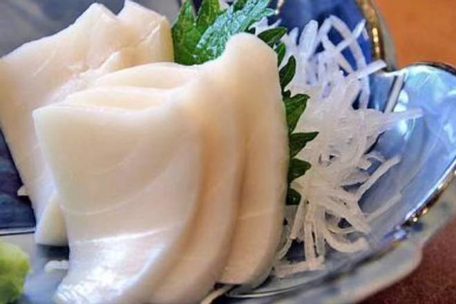 Order White Tuna(Escodar)Sashimi food online from Wu's Garden store, Upper Leacock on bringmethat.com