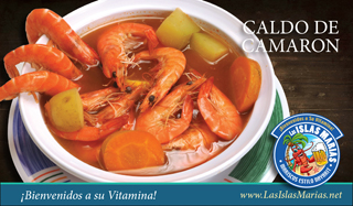 Order Caldo de Camoron food online from Las Islas Marias store, Hesperia on bringmethat.com