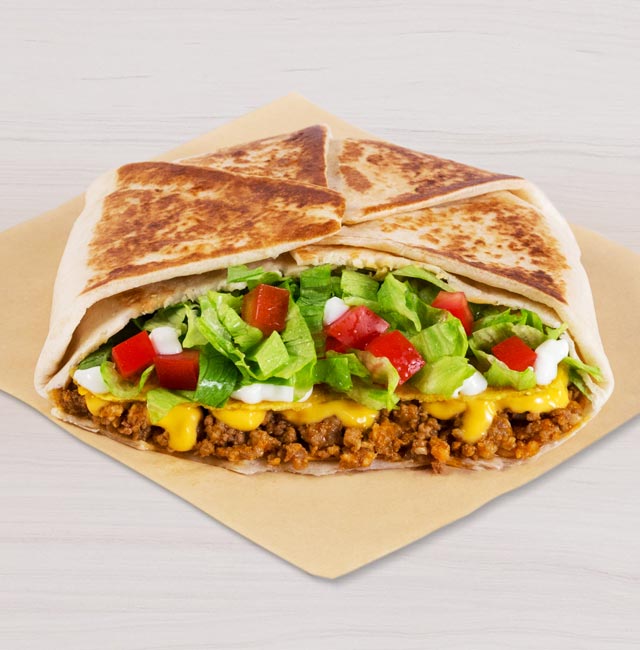 Order Crunchwrap Supreme® food online from Taco Bell store, Manteca on bringmethat.com