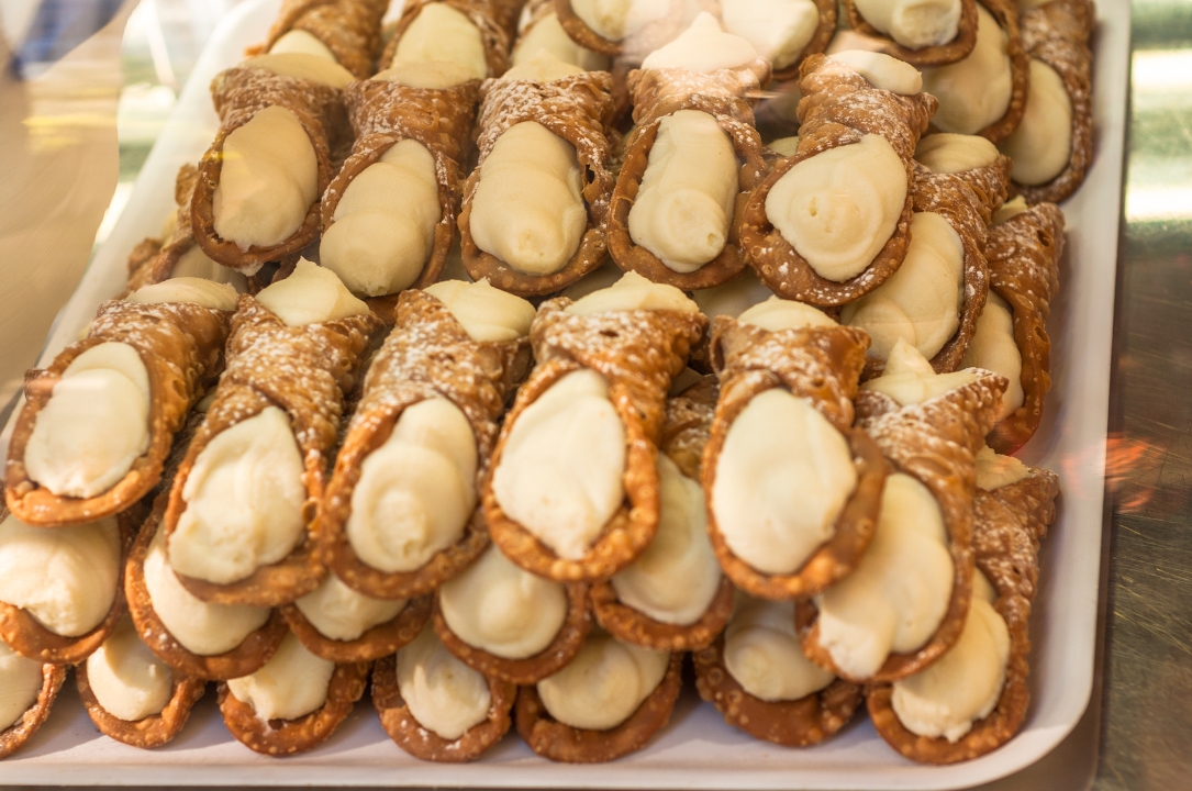 Order 3 Piece Cannolis food online from Mike's Pizza store, Parlin on bringmethat.com