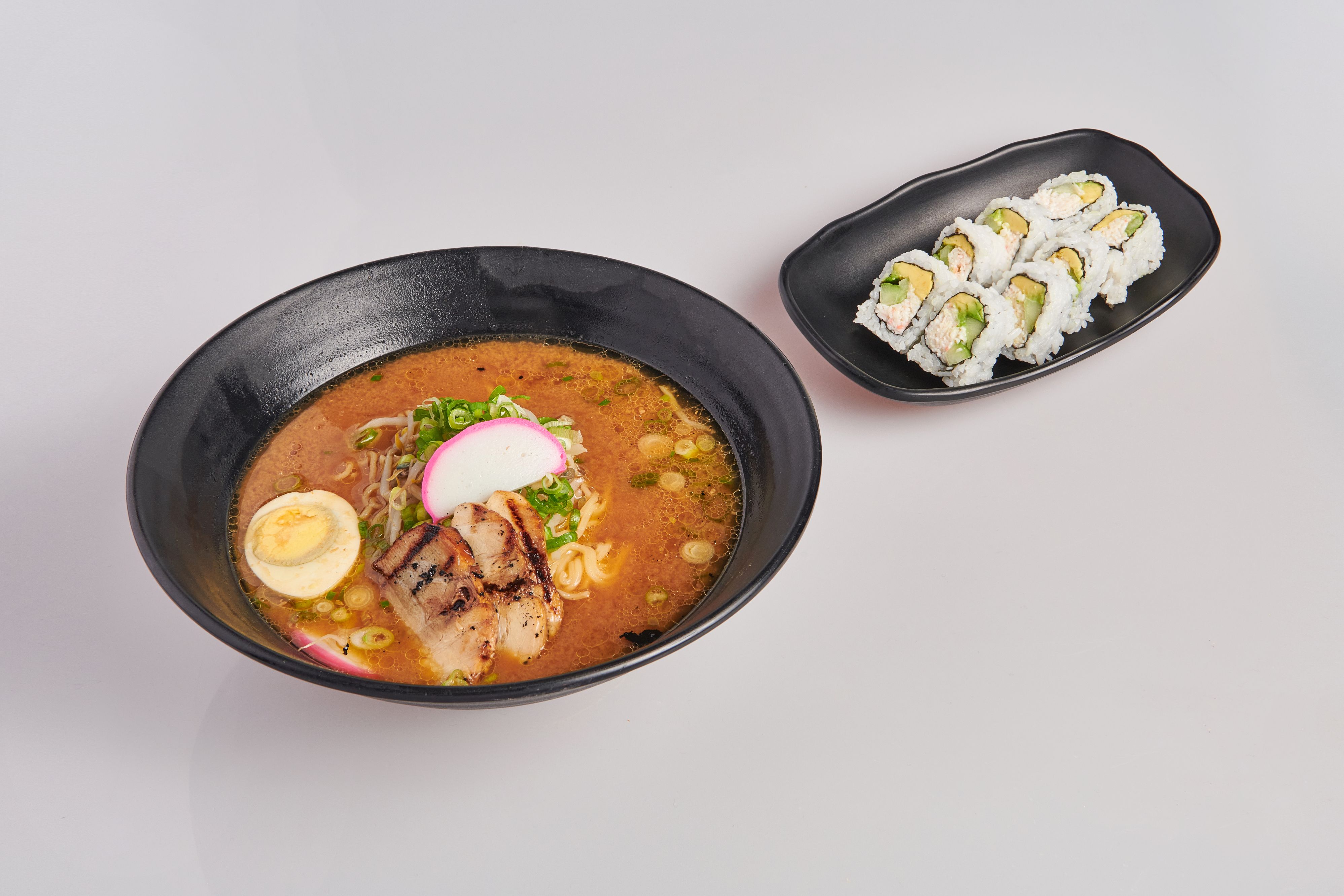 Order Full Miso Ramen with California Roll food online from Miyako Japanese store, Santa Monica on bringmethat.com