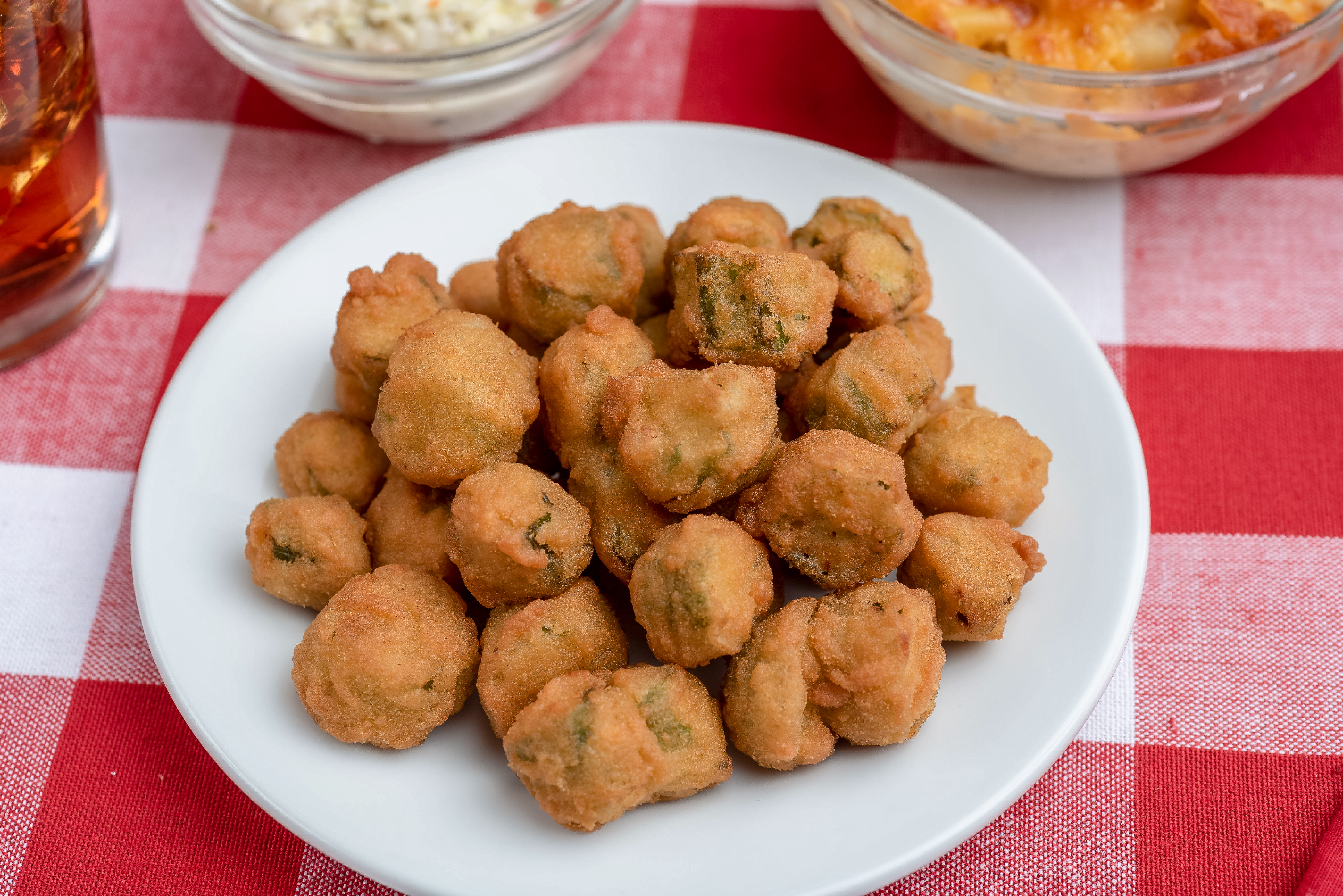 Order Small - Fried Okra food online from Maurice's Piggie Park store, Columbia on bringmethat.com