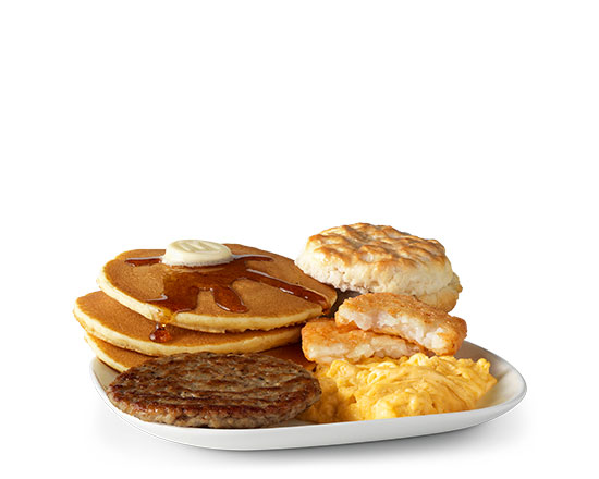 Order Big Breakfast with Hotcakes food online from McDonald's store, De Pere on bringmethat.com