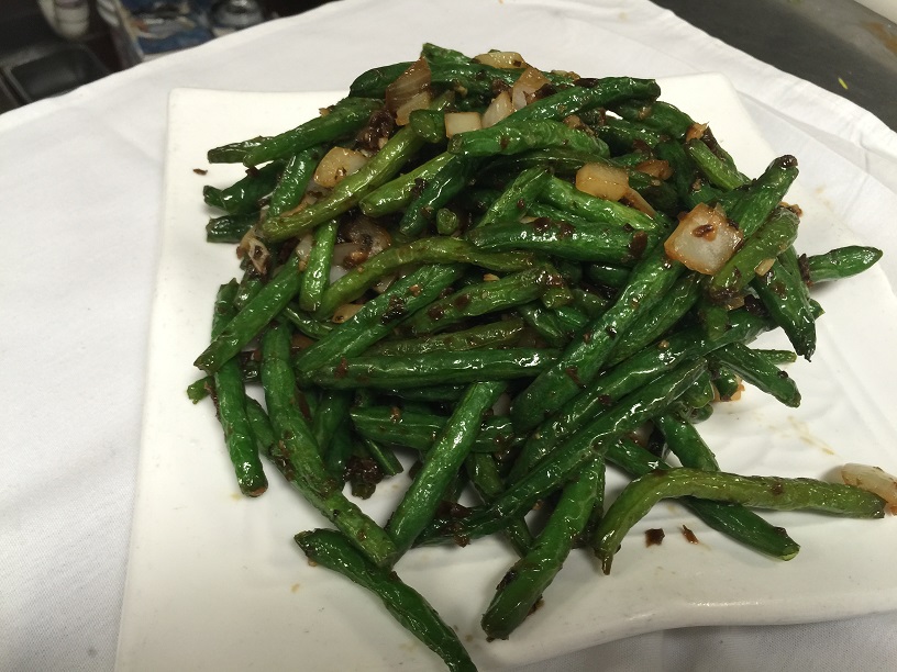 Order 57. Dry-Fried Green Beans food online from Peter Chang store, Glen Allen on bringmethat.com