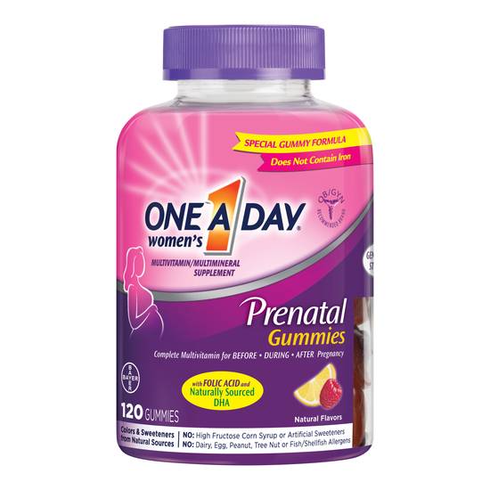 Order One A Day Prenatal Multivitamin Gummies (120 ct) food online from Rite Aid store, Palm Desert on bringmethat.com