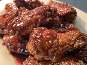 Order Blackberry Habanero Wings food online from Dai Trang Bistro store, West Chester on bringmethat.com