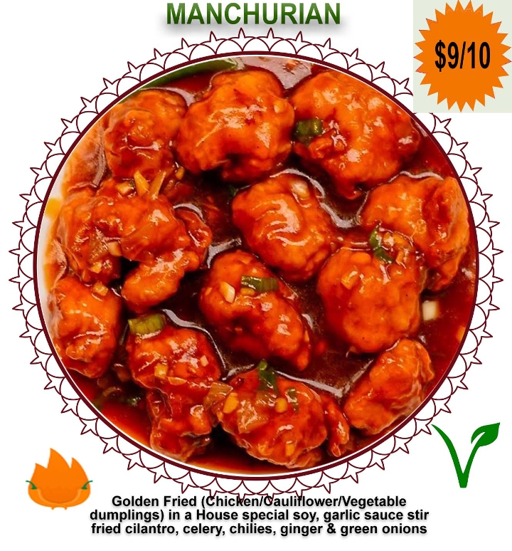 Order Chicken Manchurian food online from Dakshin Indian Bistro - N Hamilton Rd store, Columbus on bringmethat.com