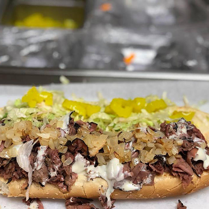 Order Steak and Cheese Sub food online from Mr. Cornedbeef store, Detroit on bringmethat.com