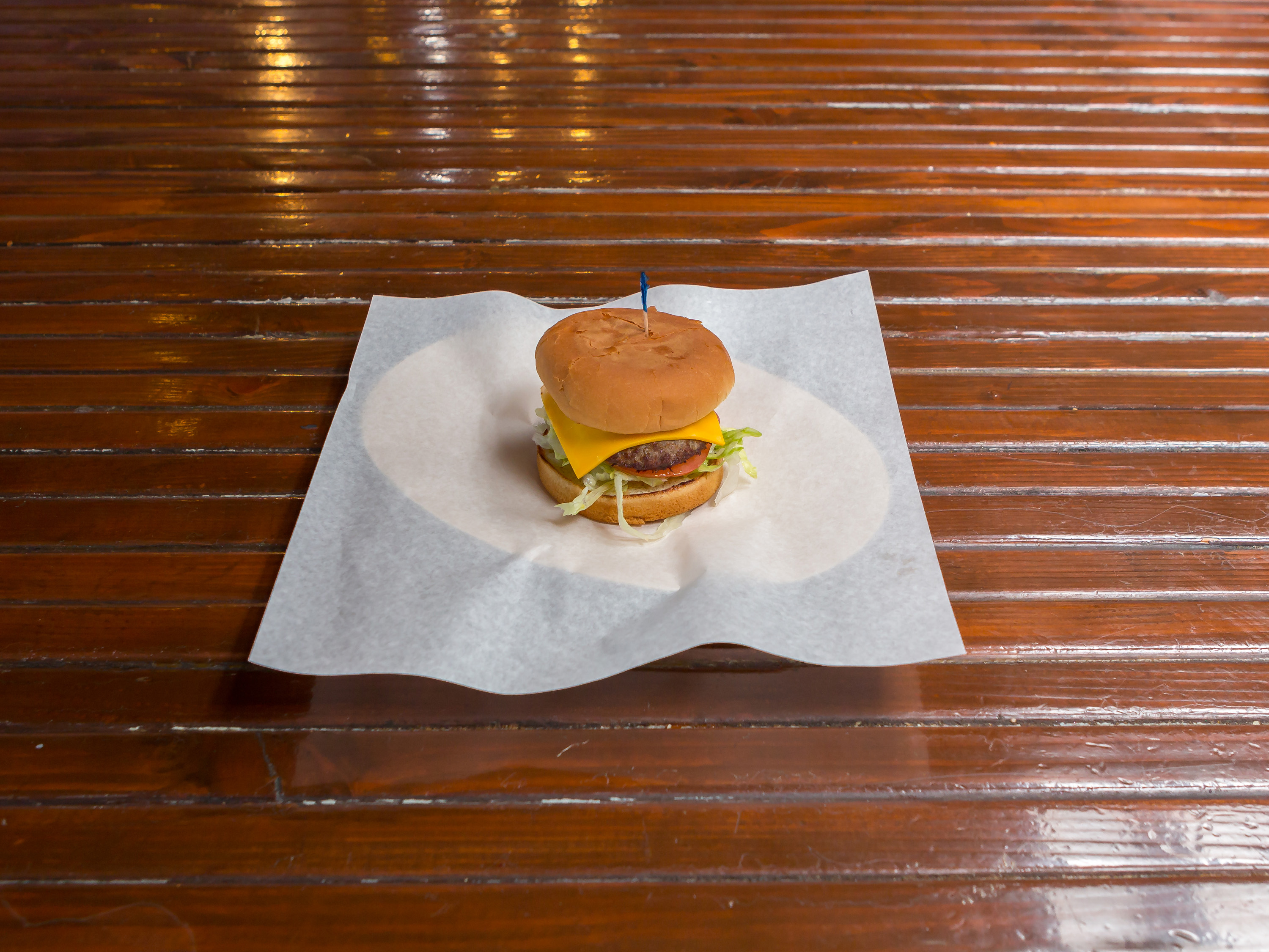 Order Cheeseburger food online from Pit Stop Diner store, Oceanside on bringmethat.com