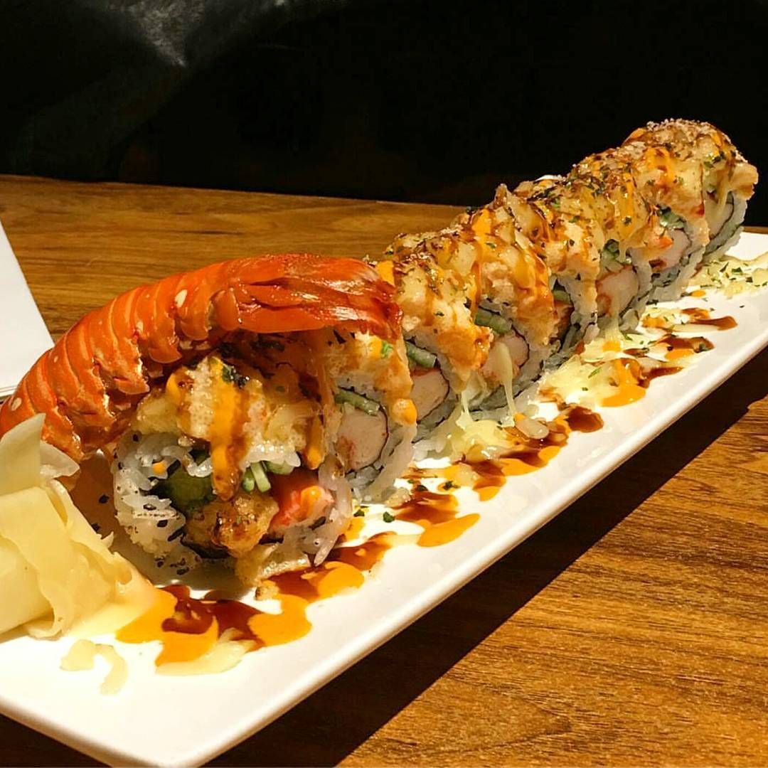 Order Lobster and Crab Cheese Rangoon Roll food online from Satto Thai And Sushi store, Atlanta on bringmethat.com